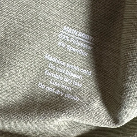 REI Light Weight Quarter Zip Top Green Womens Large - Picture 4 of 6